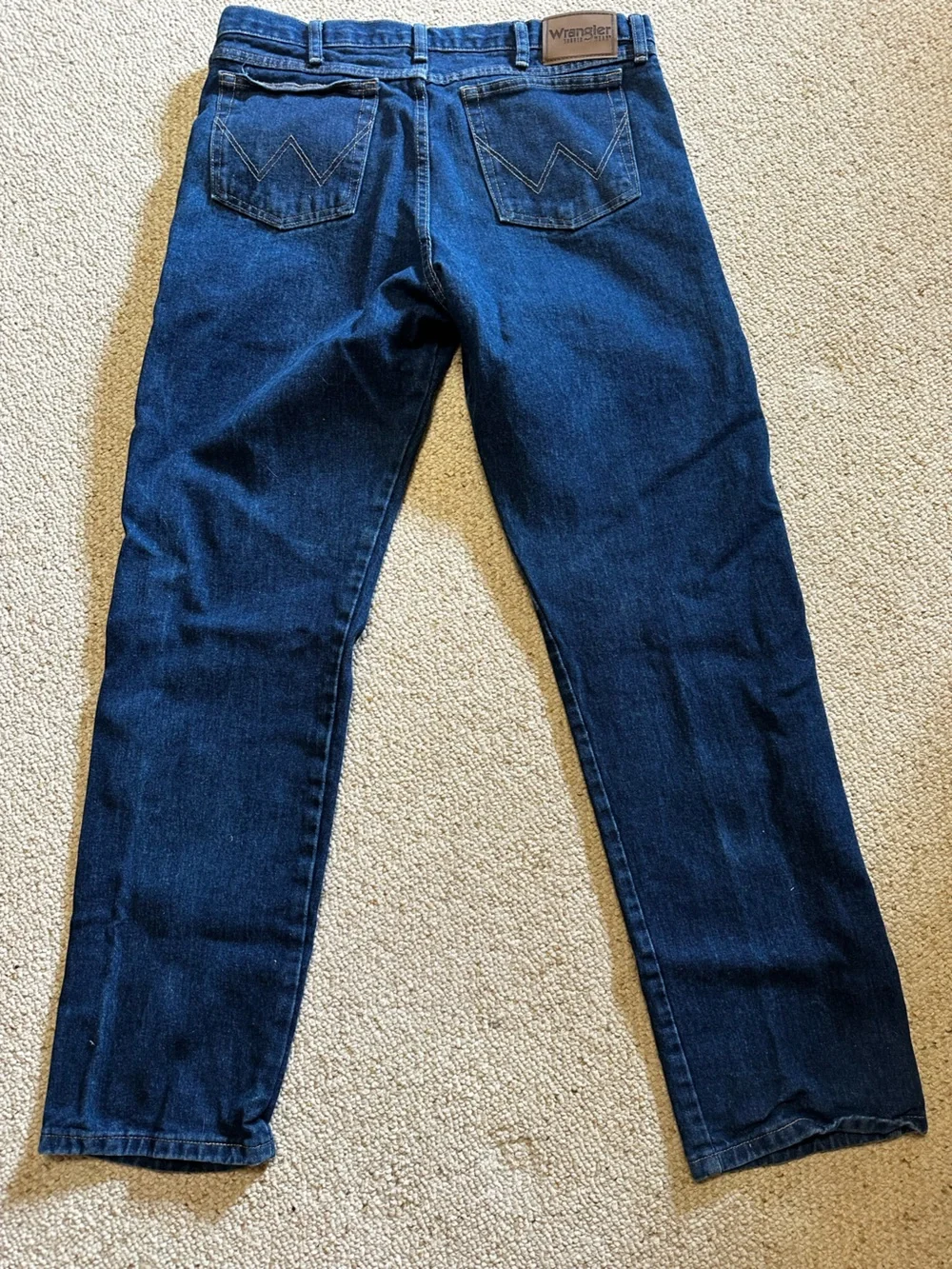 Wrangler Men's Indigo Blue Bootcut Jeans